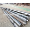 Hot Dip Galvanized steel and powder coating hinged light pole for seaport and square